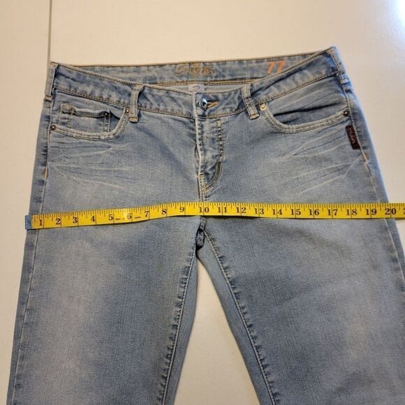 Silver 77 Y2K Light Wash Flare Jeans Women's Size 32 - Picture 14 of 15